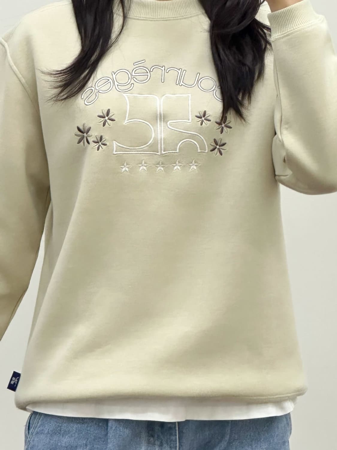 courreges / 꾸레쥬 빅로고 맨투맨  상품이미지10