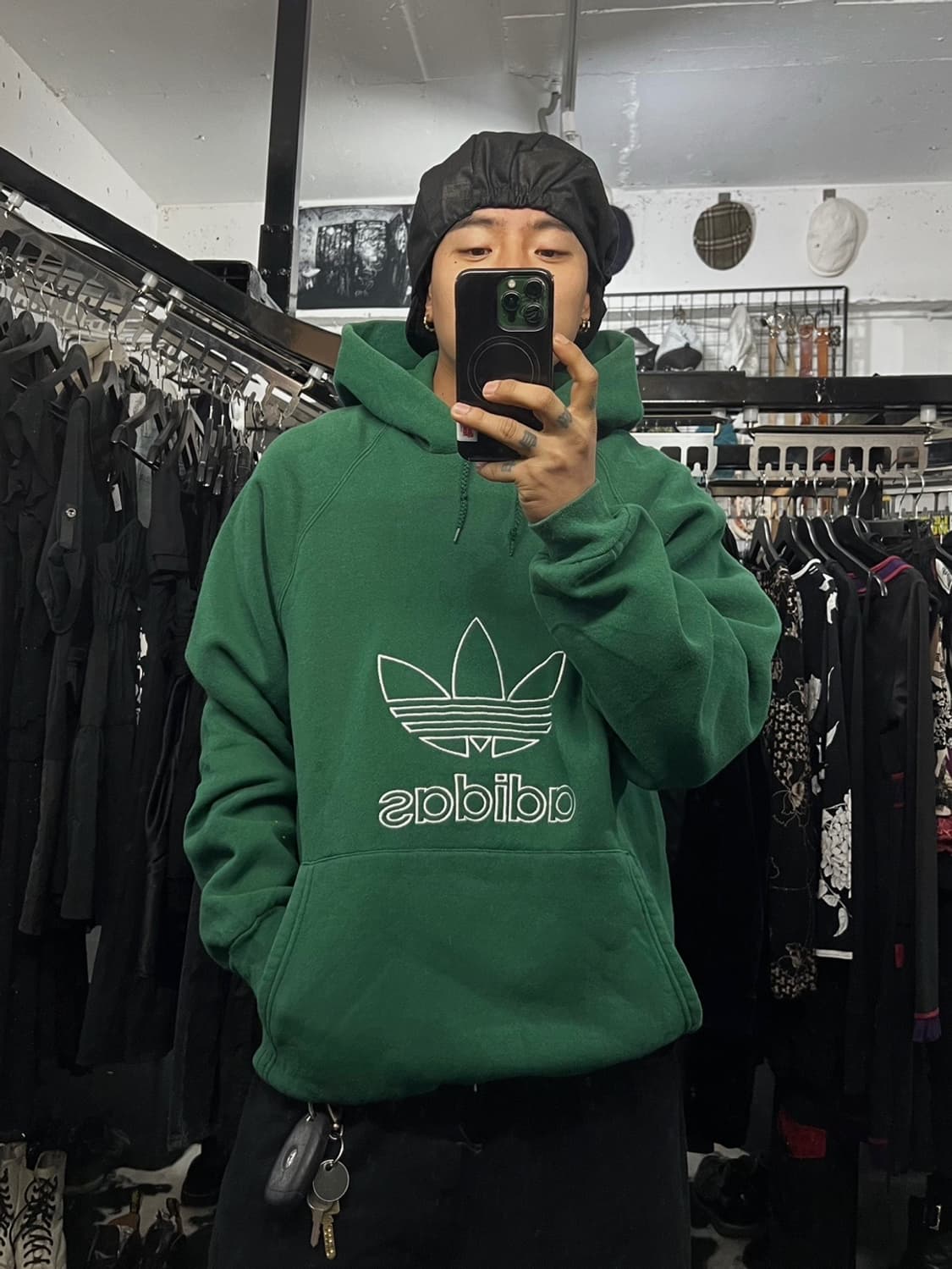 아디다스 올드스툴 오버핏 후드 상품이미지1