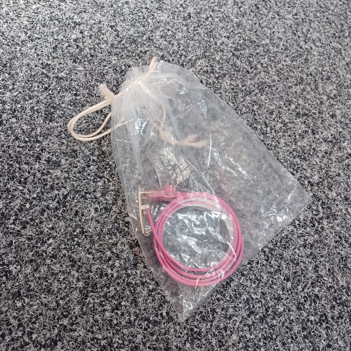 빈티지 핑크 벨트 상품이미지5