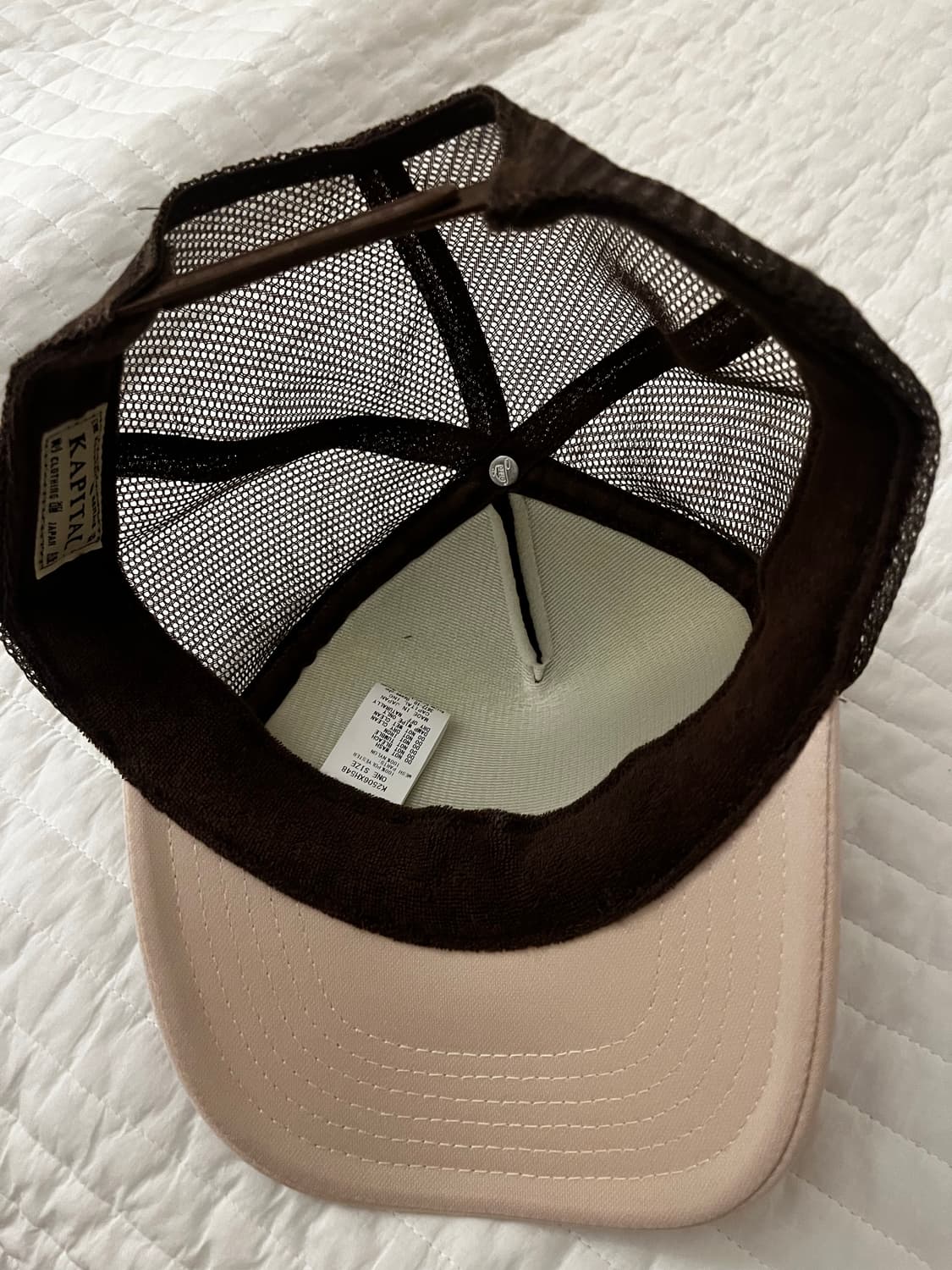 캐피탈 트러커캡 브라운 상품이미지2