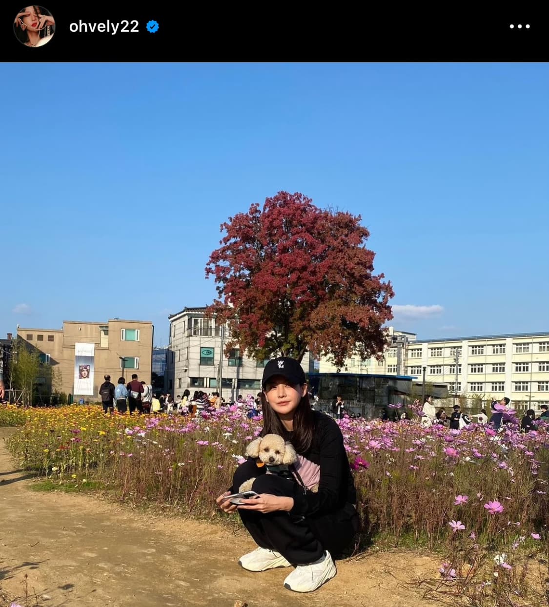 우영미 블랙 로고 볼캡 상품이미지9