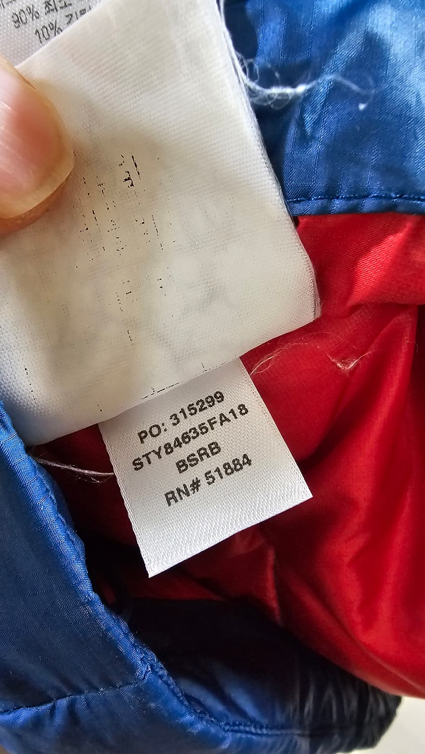 파타고니아 다운스웨터 후디 풀오버 big sure blue s(95-98 상품이미지7