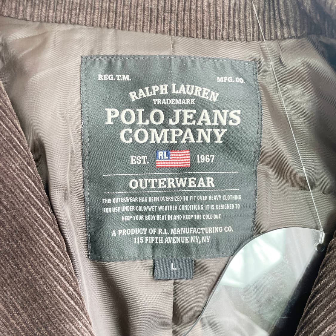 A2 폴로 코듀로이 블레이저 L사이즈 상품이미지6