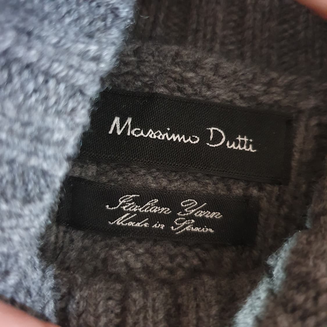 마시모두띠 터틀넥 케이블 니트 L 상품이미지4