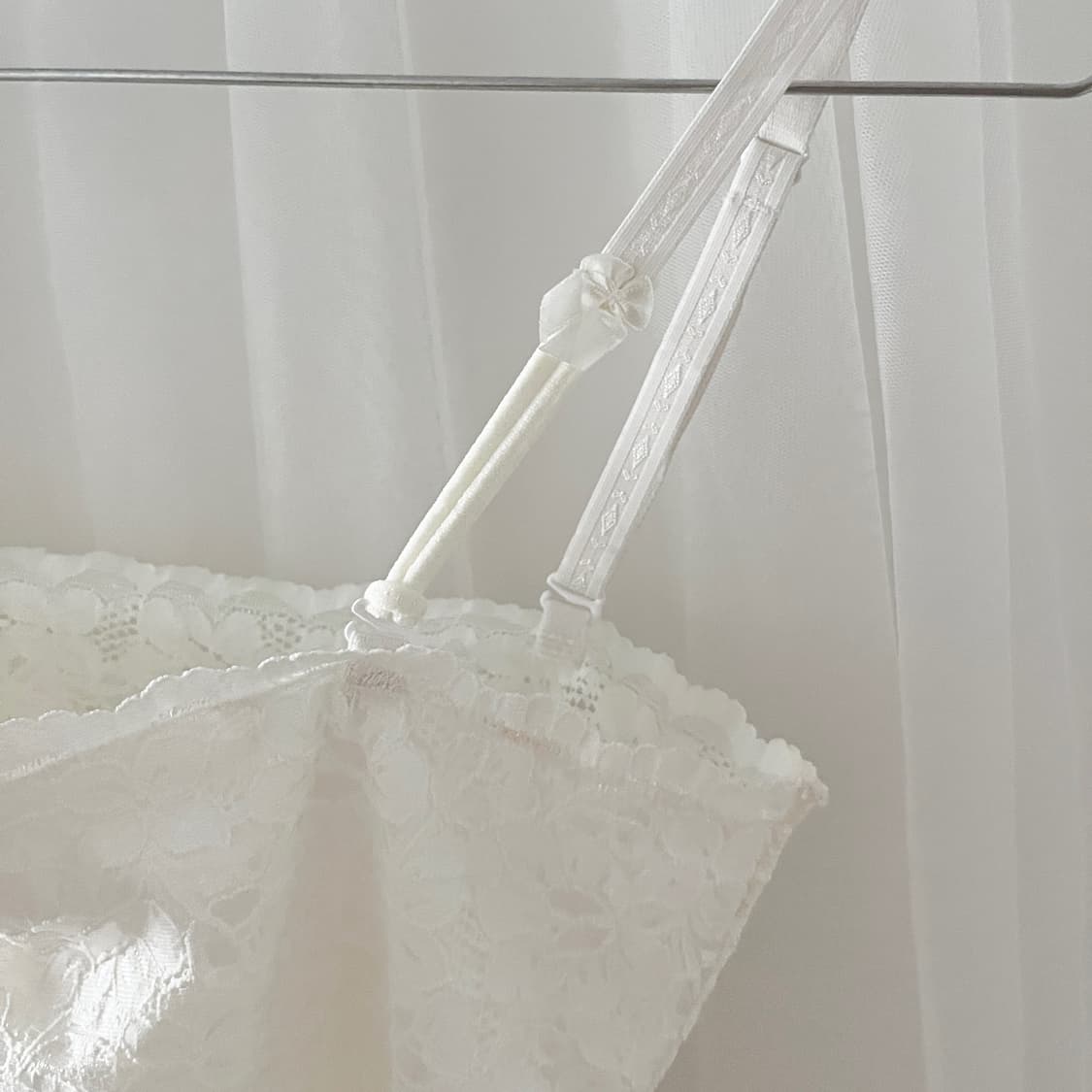 white lace ribbon sleeveless 상품이미지8