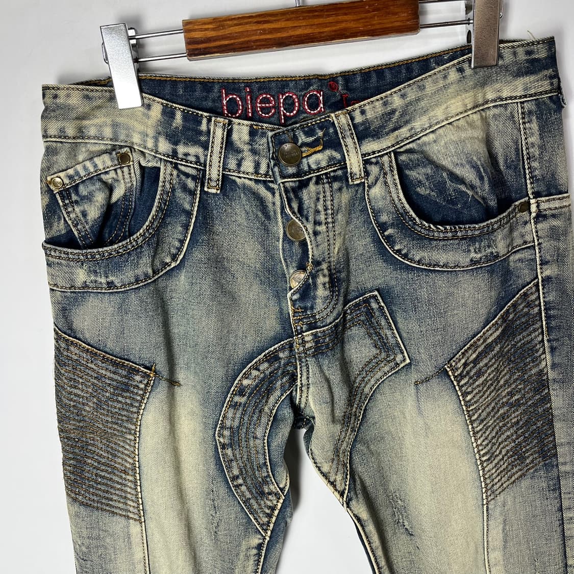 [Biepo] 비파진스 바이커 데님팬츠 상품이미지3
