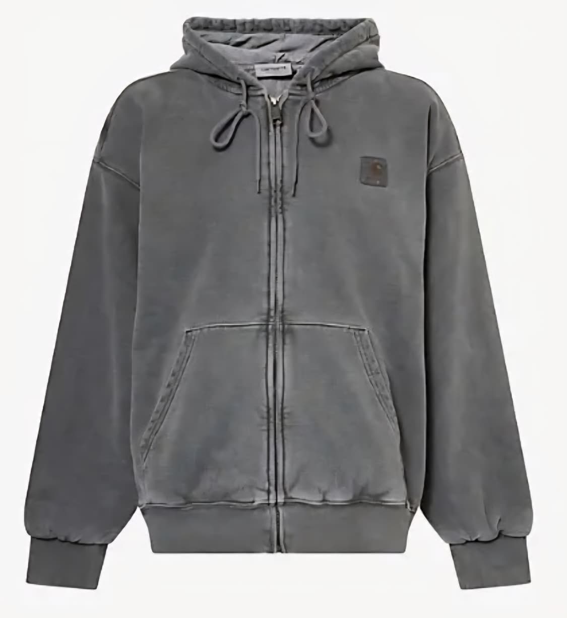 칼하트 비스타 후드자켓 차콜 가먼트 다잉 라지사이즈 상품이미지1