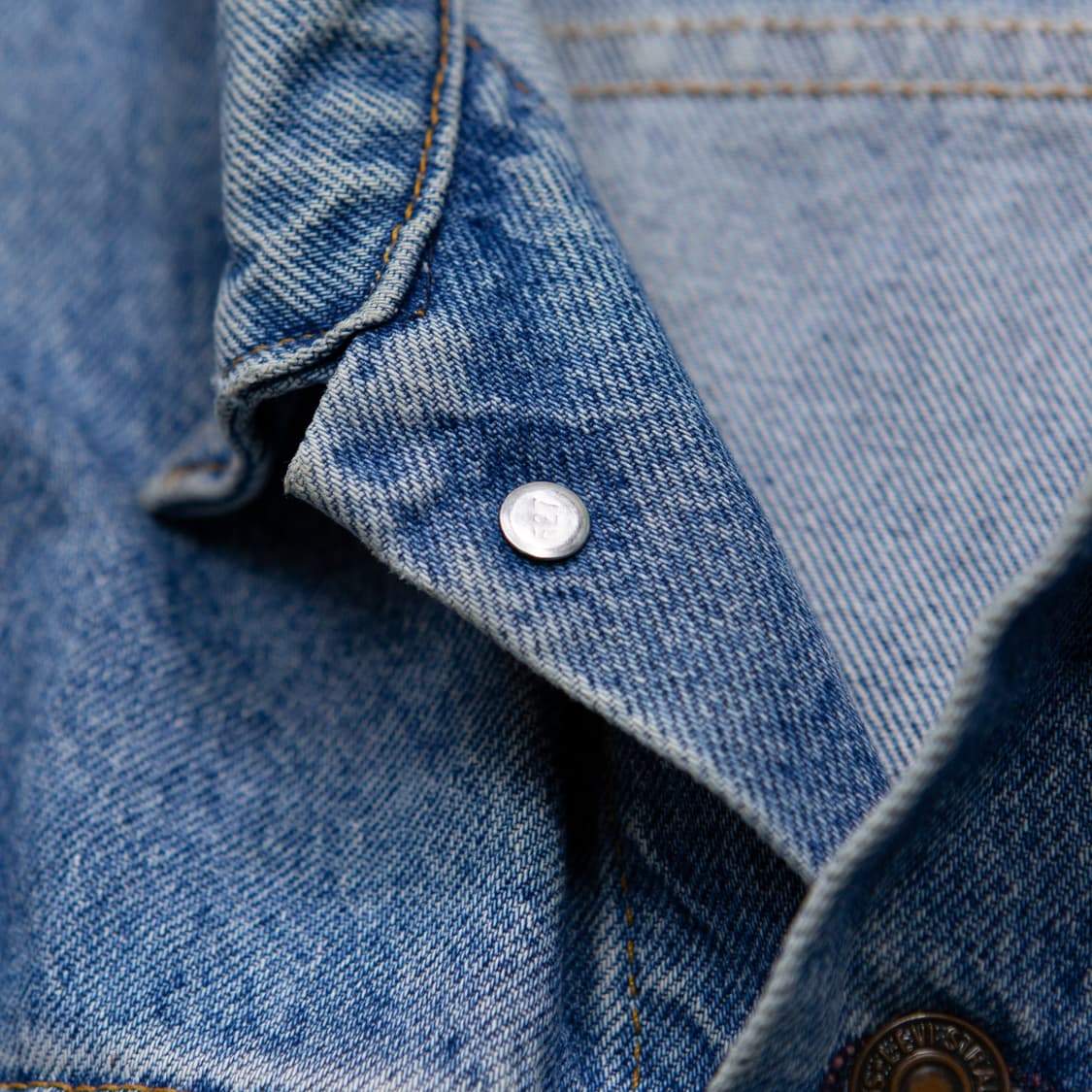 90s 리바이스 USA 생산 데님 트러커 자켓 상품이미지6
