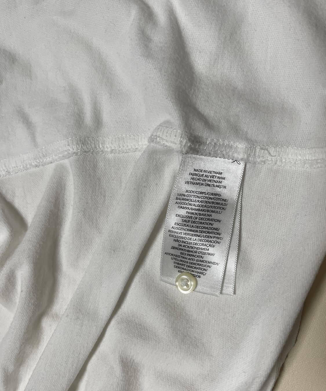 폴로 랄프로렌 헨리넥 옥스포트 화이트 셔츠 상품이미지4