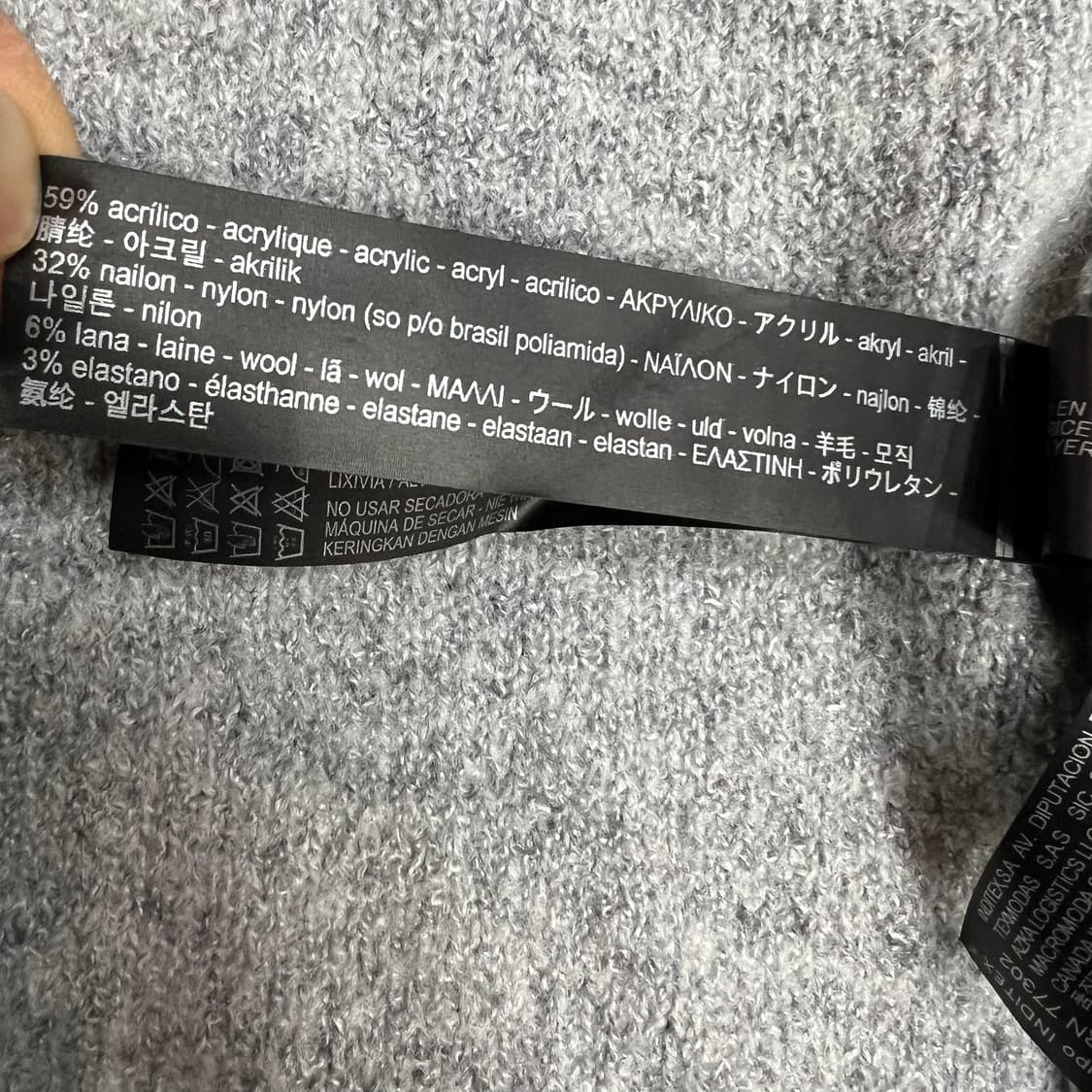 S) ZARA 오버핏 숄카라 가디건 롱가디건 상품이미지9