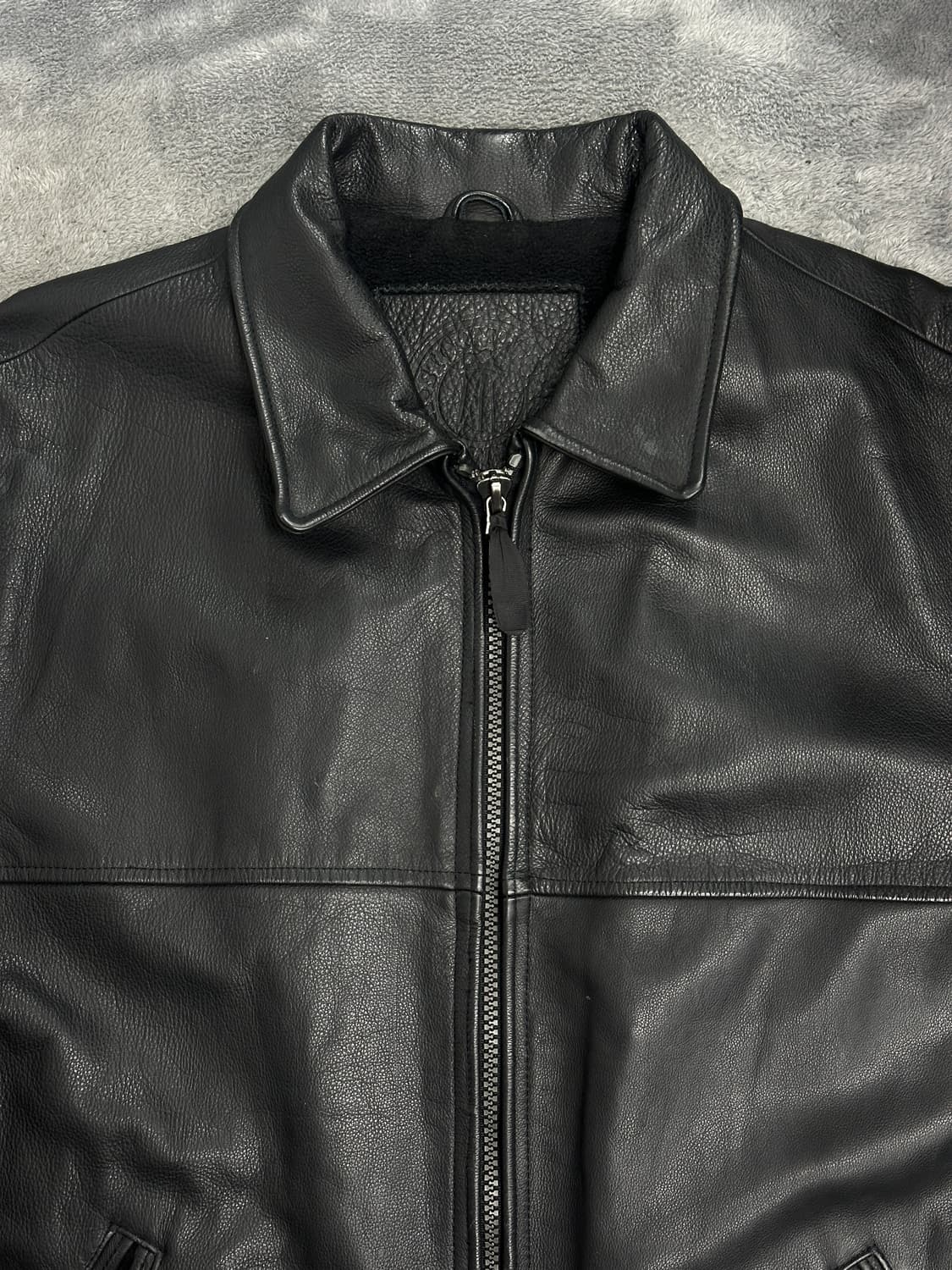 90s MADMAX 무비 커스텀 레더 자켓 L 상품이미지4