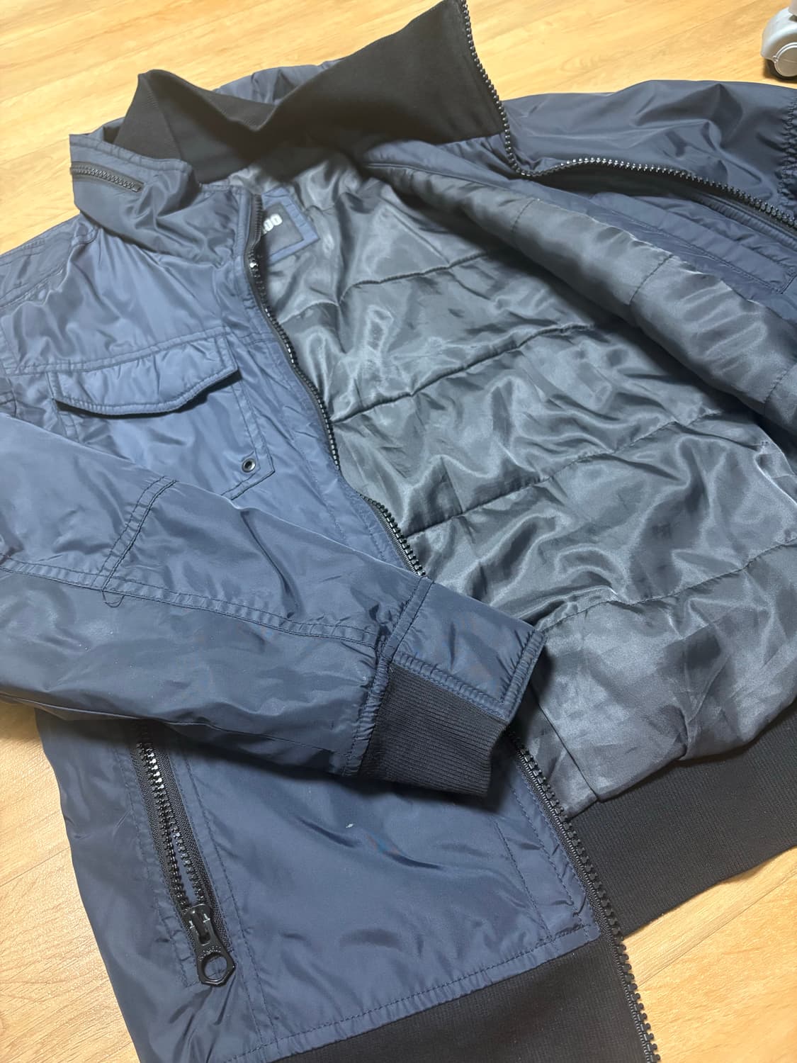 버커루 나일론 봄버 자켓/바람막이 점퍼 상품이미지4