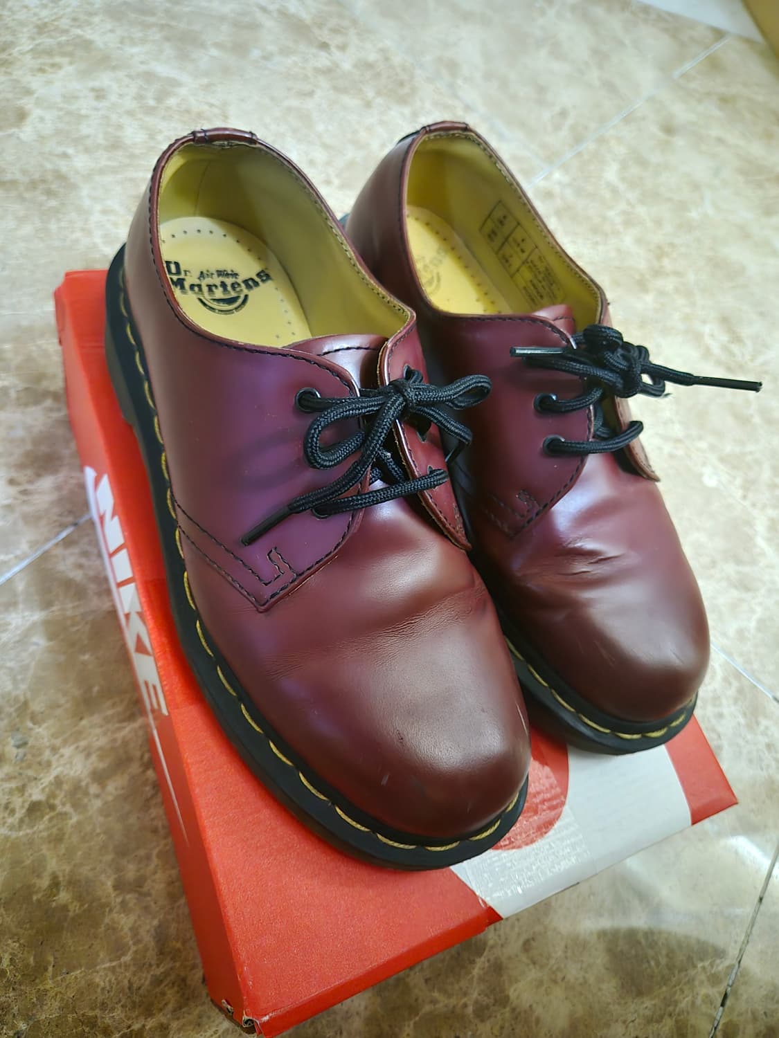 [240] 닥터마틴 1461 체리레드 uk5 상품이미지3