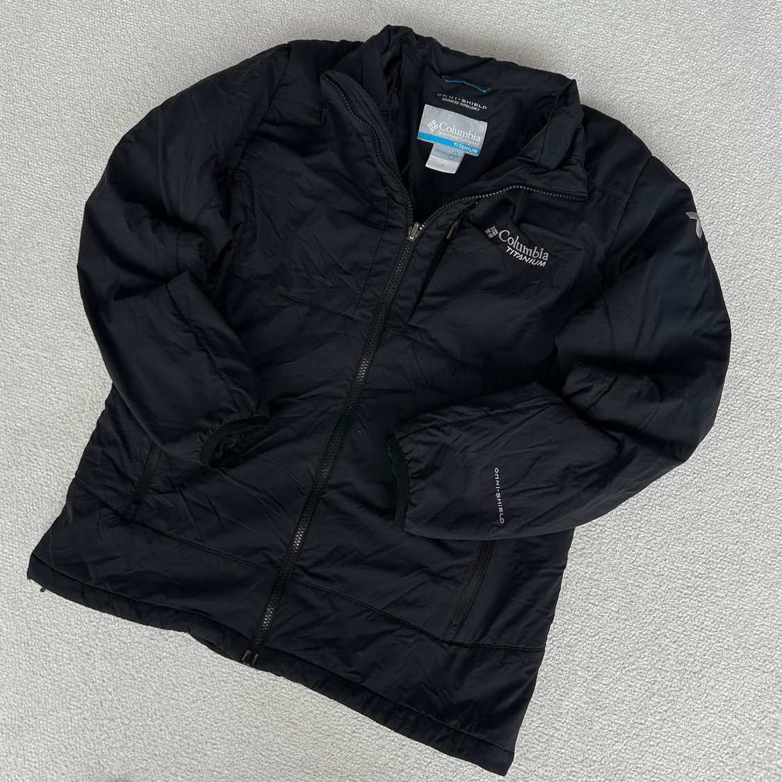 컬럼비아 티타늄 블랙 바람막이 m 상품이미지1