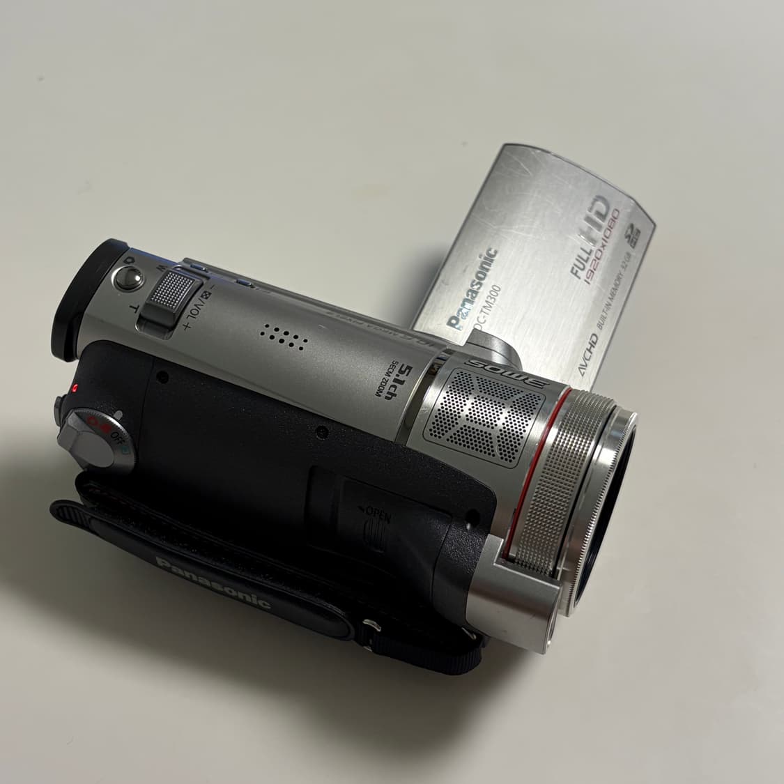 풀박)파나소닉 HDC-TM300 빈티지 캠코더 실버 상품이미지3