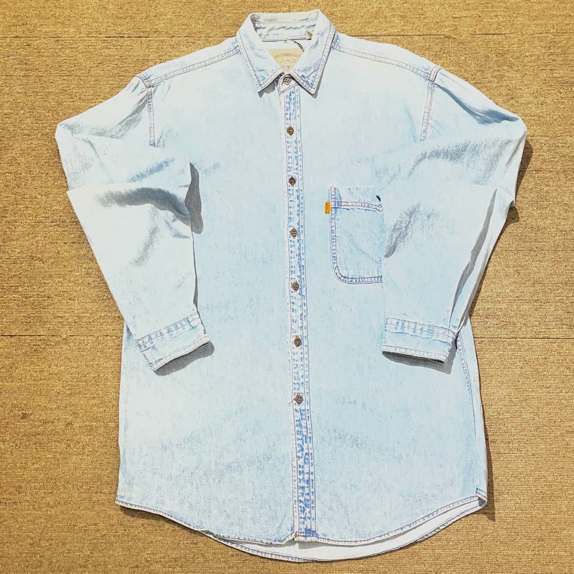 (M) Levi's 리바이스 코튼 데님 셔츠 상품이미지1