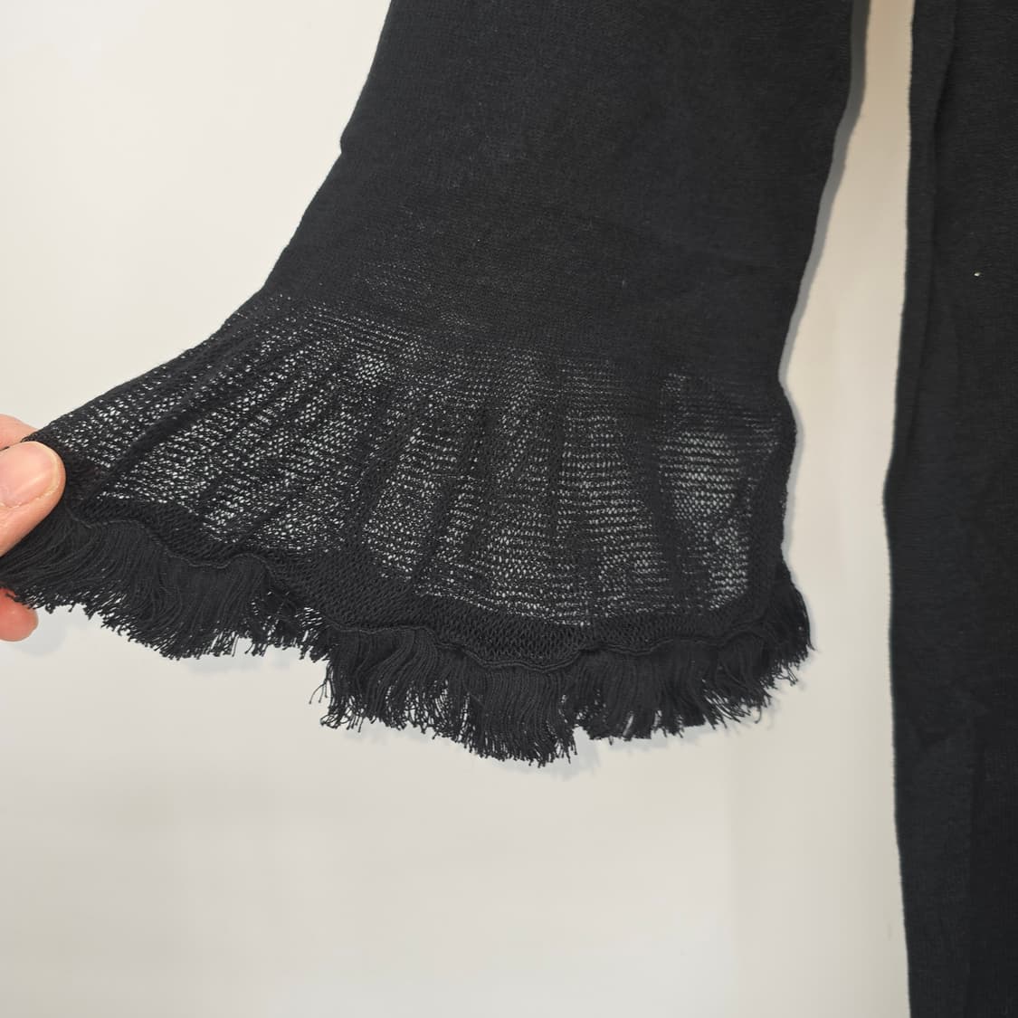 일본빈티지 프릴 니트 튜닉 상품이미지9