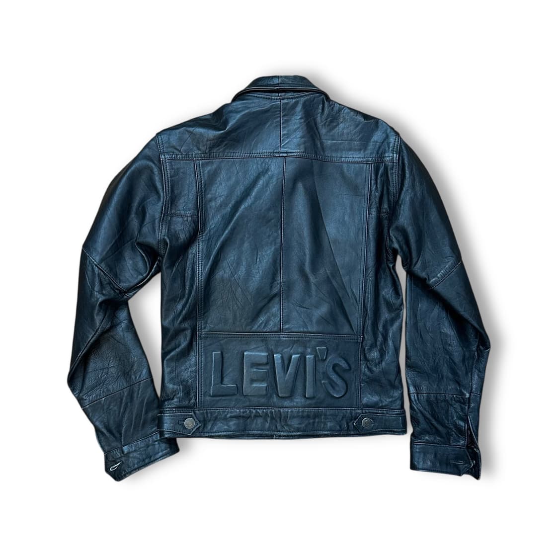 리바이스 레더 트러커 자켓 상품이미지4