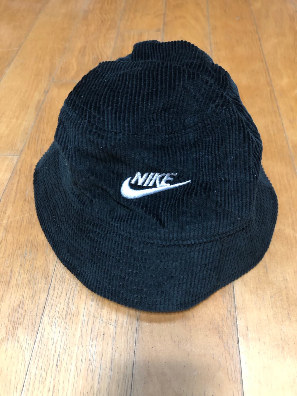 나이키 코듀로이 버킷햇 벙거지 모자 블랙 M L 상품이미지1