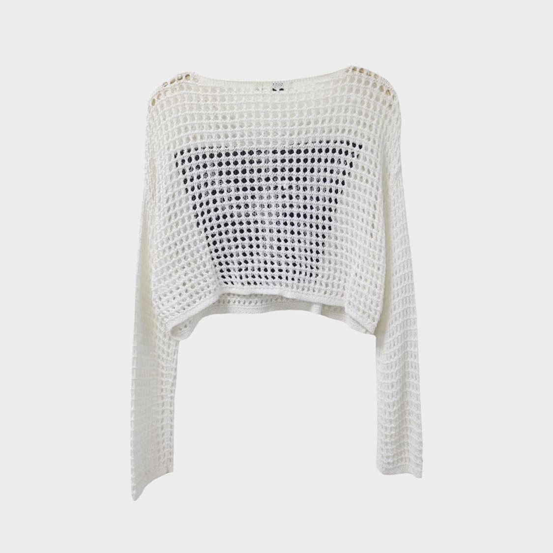 SANFU 크롭 니트 66381 상품이미지2