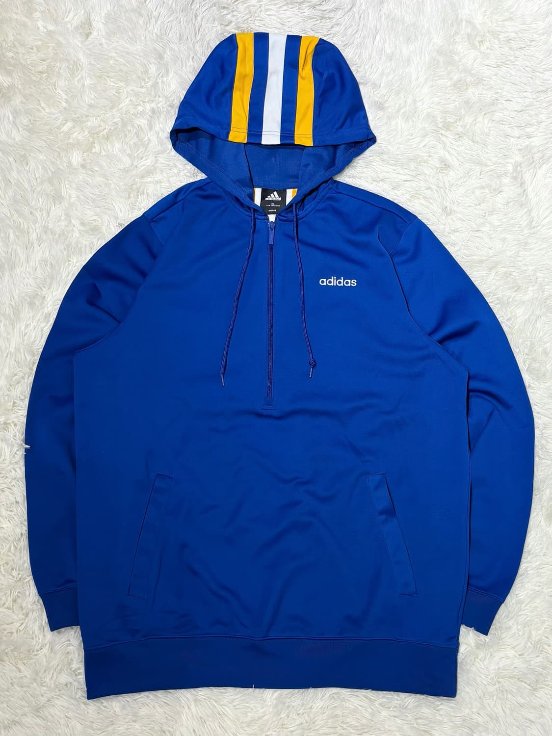 아디다스 90‘s 스펠로고 트랙 반집업 후드 상품이미지4