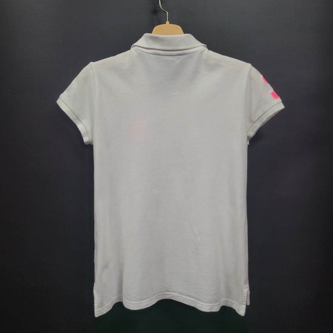 Ralph Lauren 랄프로렌 화이프 핑크 자수로고 빅포니 셔츠 상품이미지3