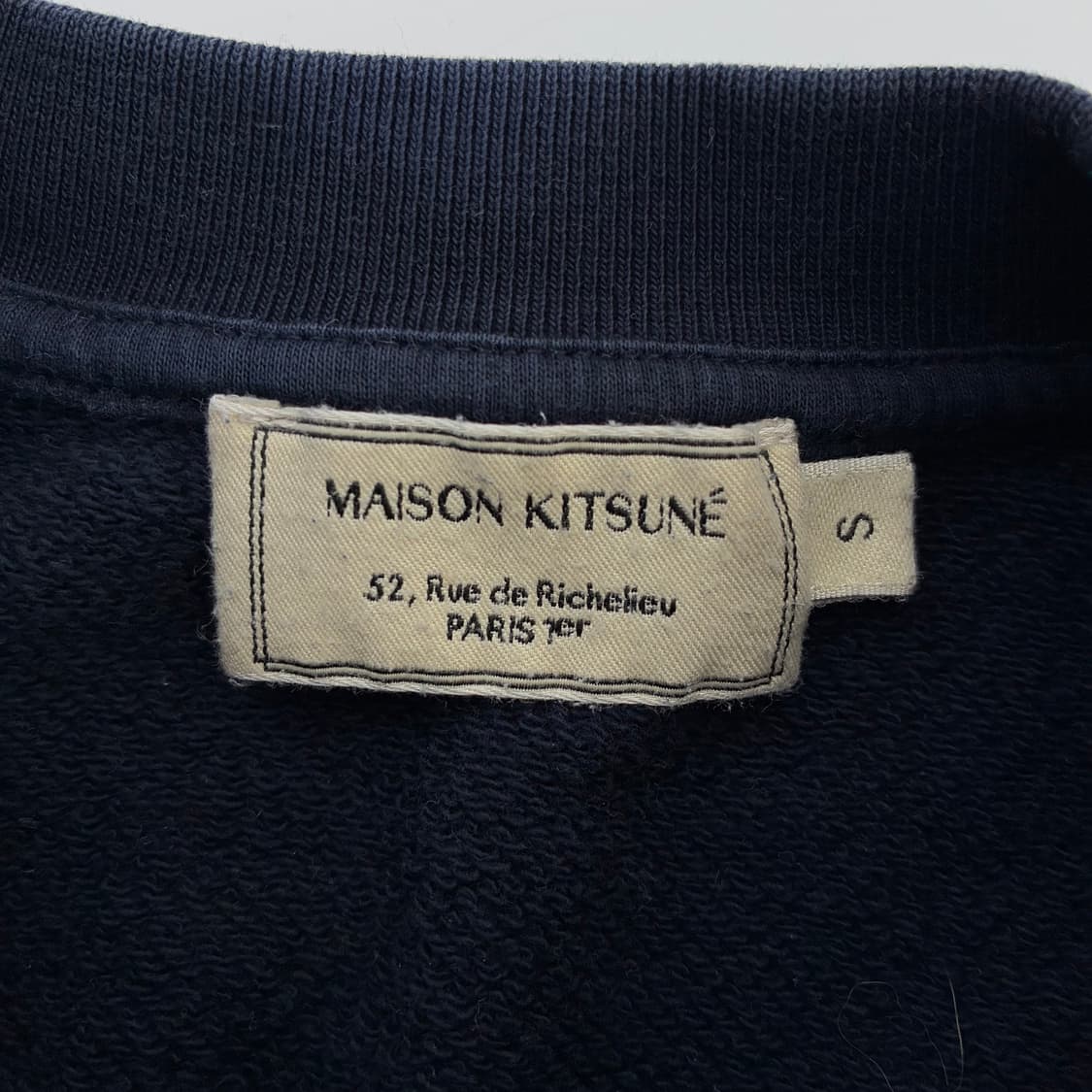 Maison Kitsune  메종 키츠네 코튼 폭스헤드 자수 맨투맨 상품이미지4