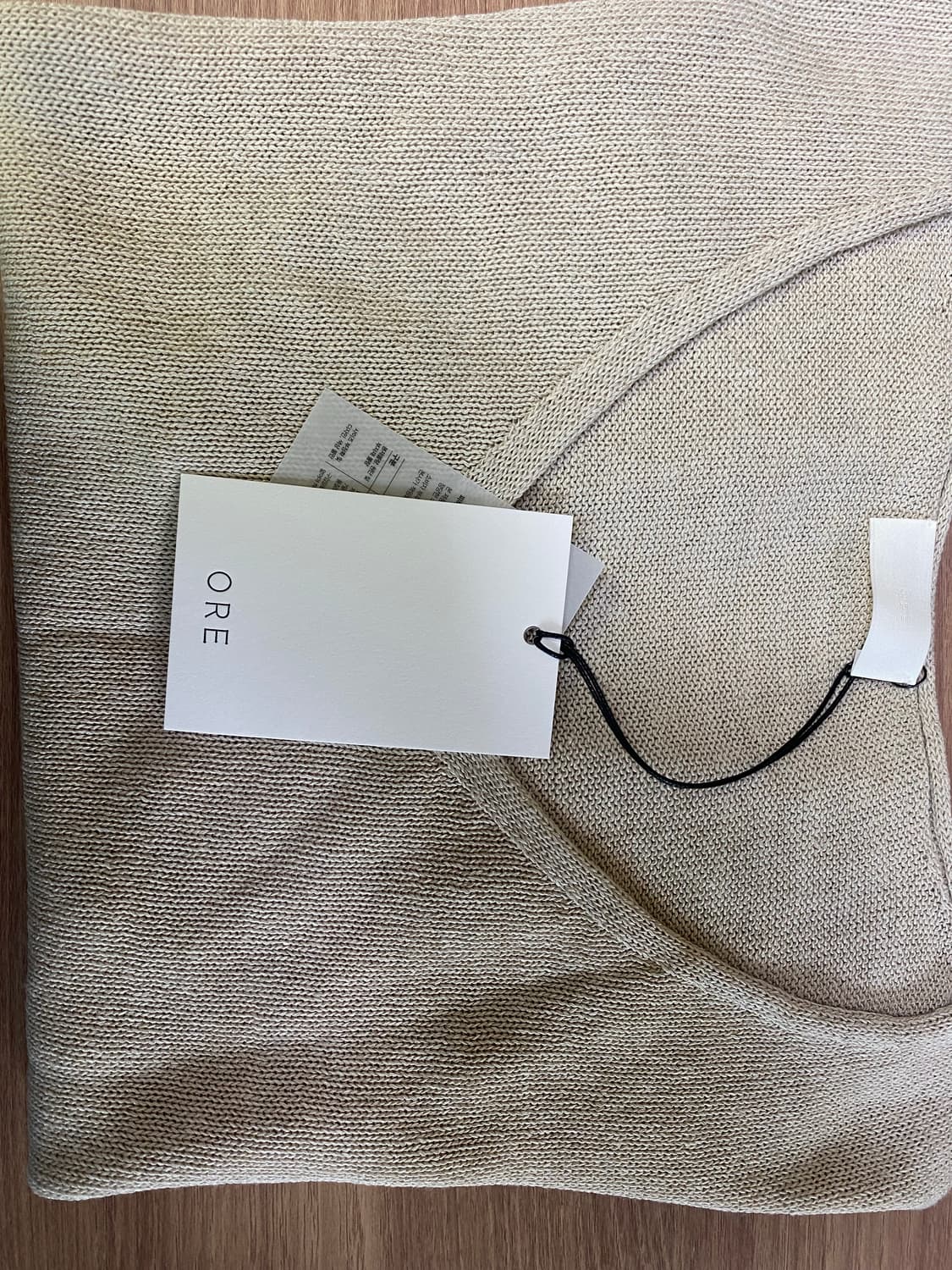 Ore 오어 été Puff Sleeve P/O 니트 상품이미지2