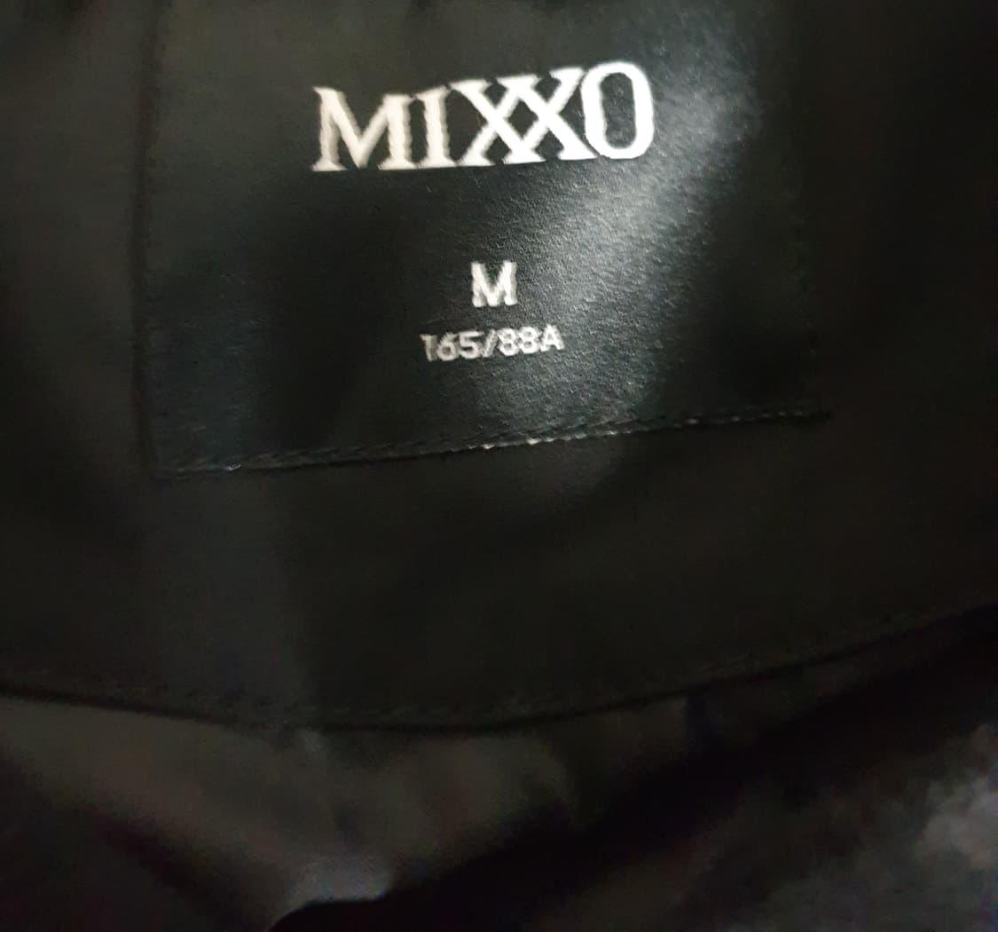 미쏘 크롭 항공 패딩 자켓 블랙 (M) 상품이미지3