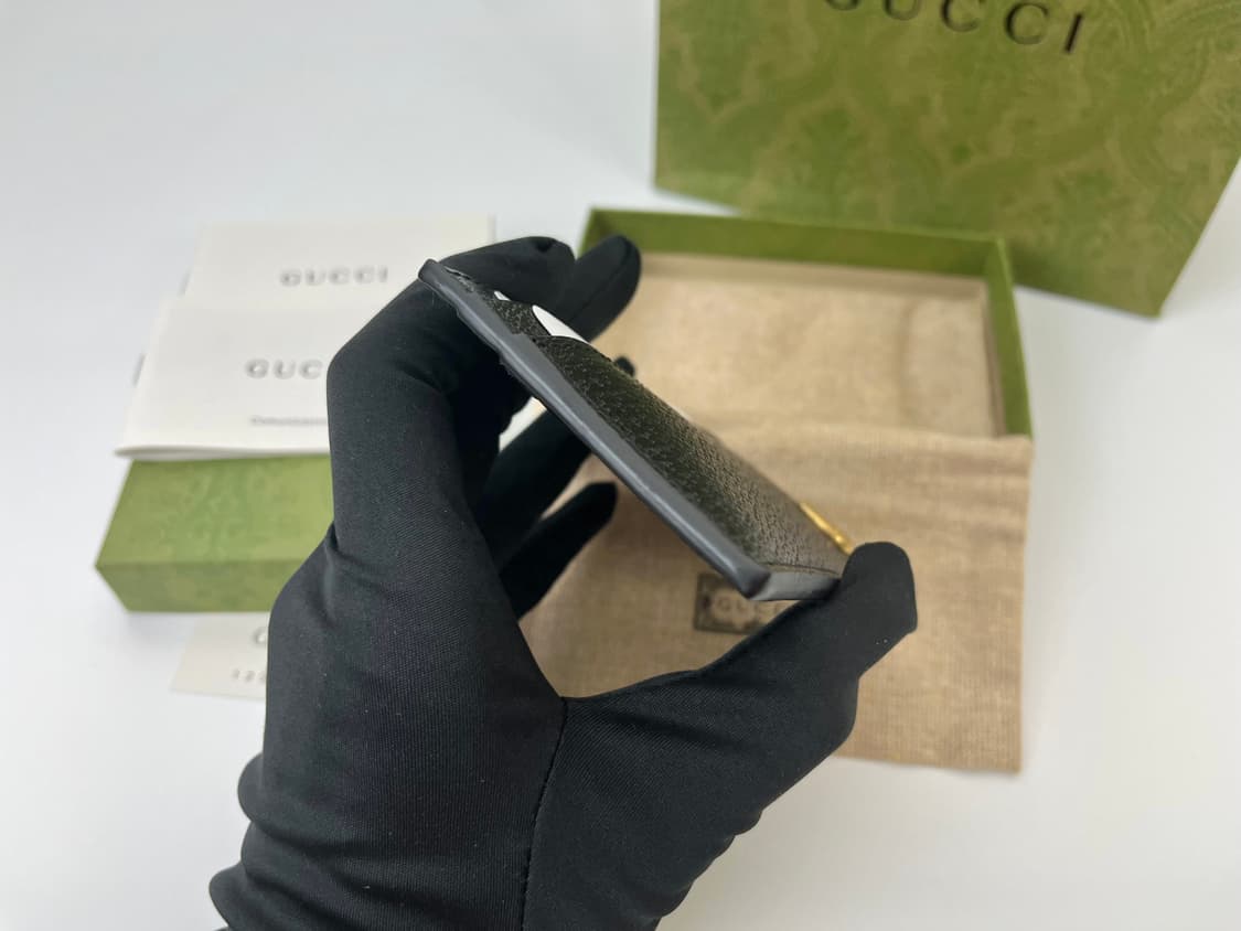 구찌 마몬트 금장 더블 카드홀더 상품이미지9