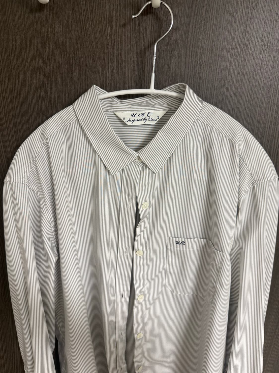 URBANIC 얼바닉30 버치스트라이프 셔츠 상품이미지5