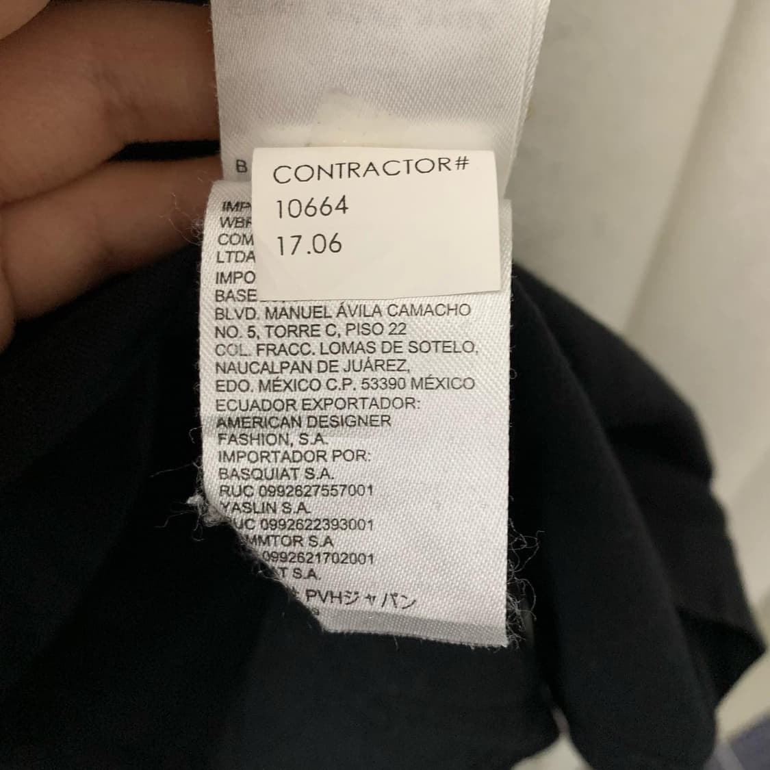 캘빈클라인 진스 블랙 빅로고 프린팅 하프 티셔츠 상품이미지7