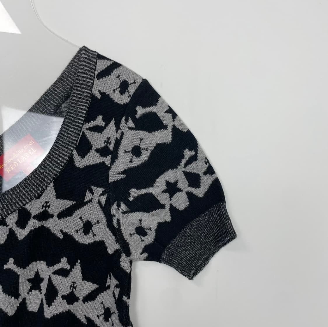 비비안웨스트우드 오브 패턴 니트 원피스 상품이미지4