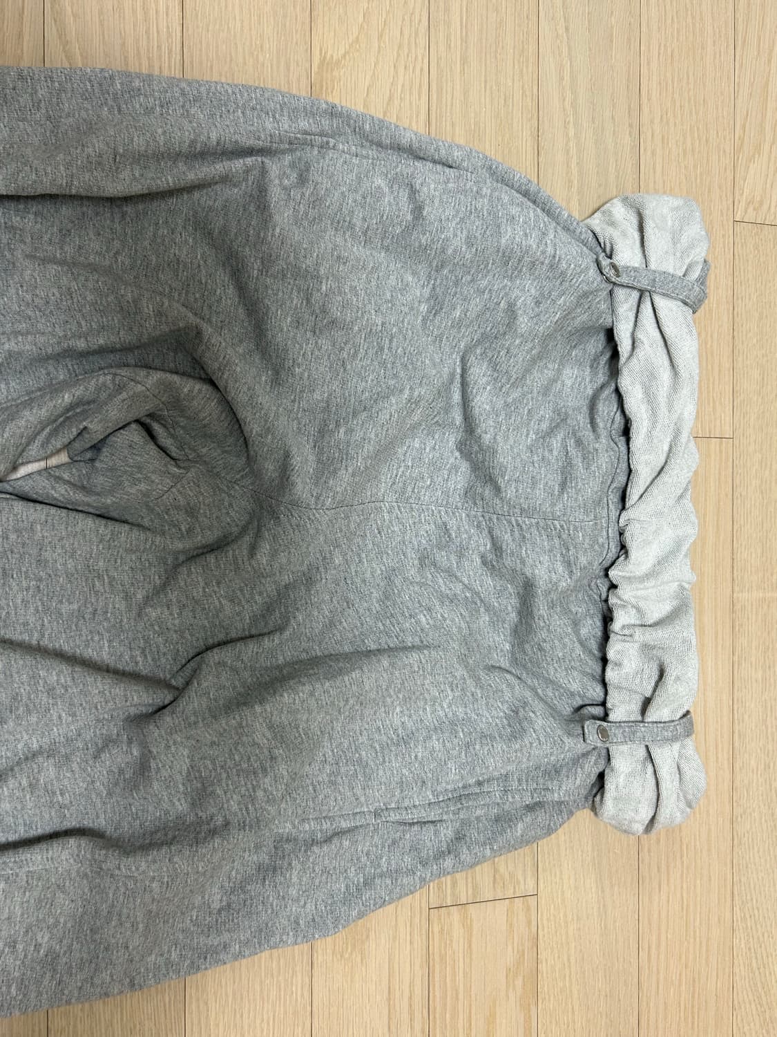 오픈와이와이 open yy 롤드 웨이스트 스웻 카고 팬츠 상품이미지3