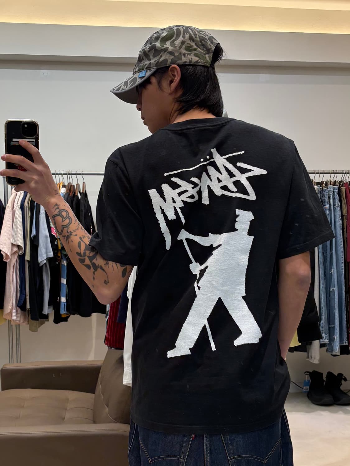 스투시 페인터 다이드 반팔 티셔츠 상품이미지9