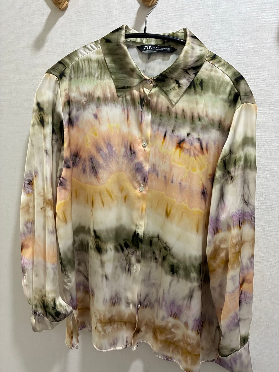 ZARA 실크 셔츠 상품이미지1