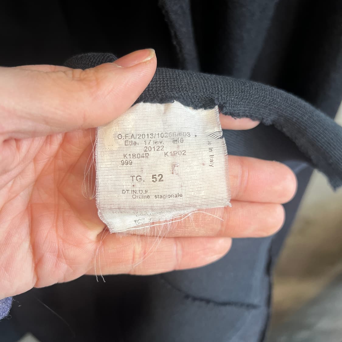 엠포리오 아르마니 콘스라스트 패널 자켓 상품이미지10