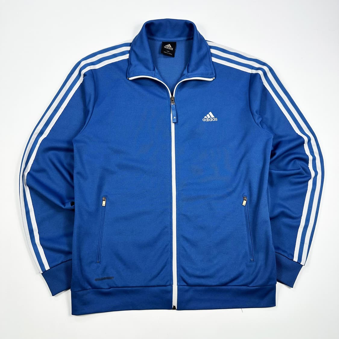 아디다스 오리지널 삼선 블루 트랙탑 져지 (XL) 상품이미지2