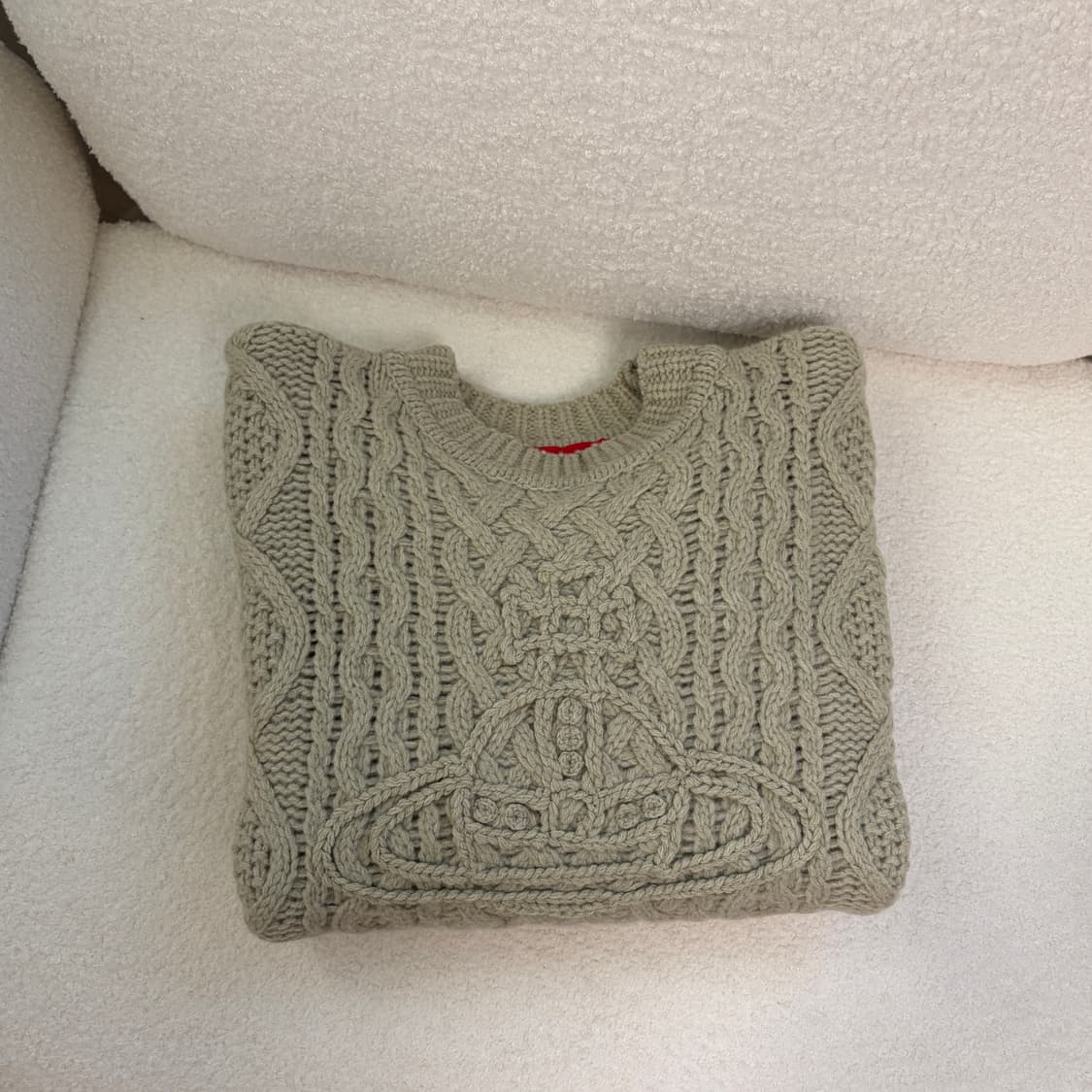 비비안웨스트우드 케이블 ORB포인트 스웨터 상품이미지8