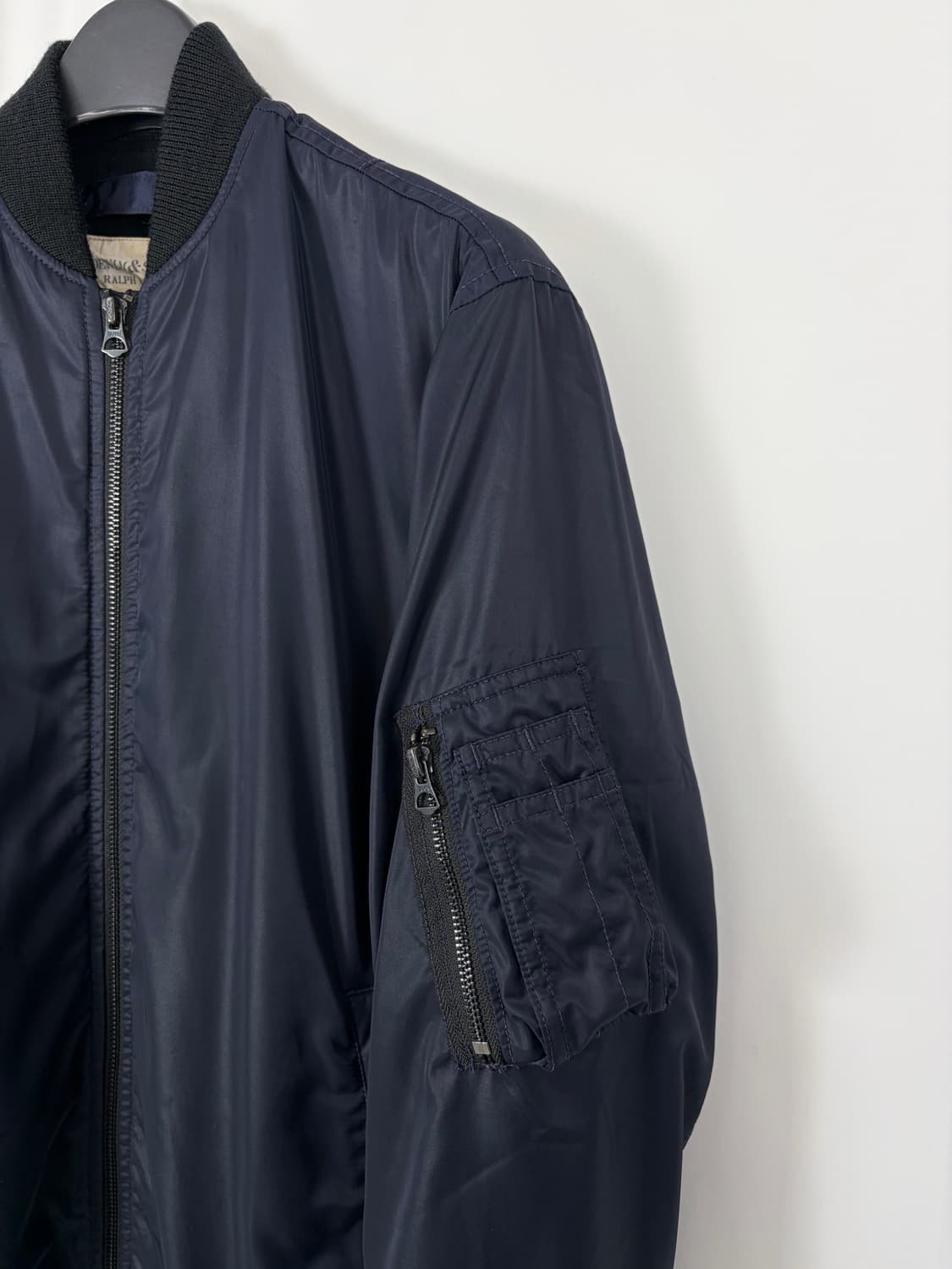 a54) 폴로랄프로렌 & 데님앤서플라이 ma-1 블루종 봄버 자켓 상품이미지2