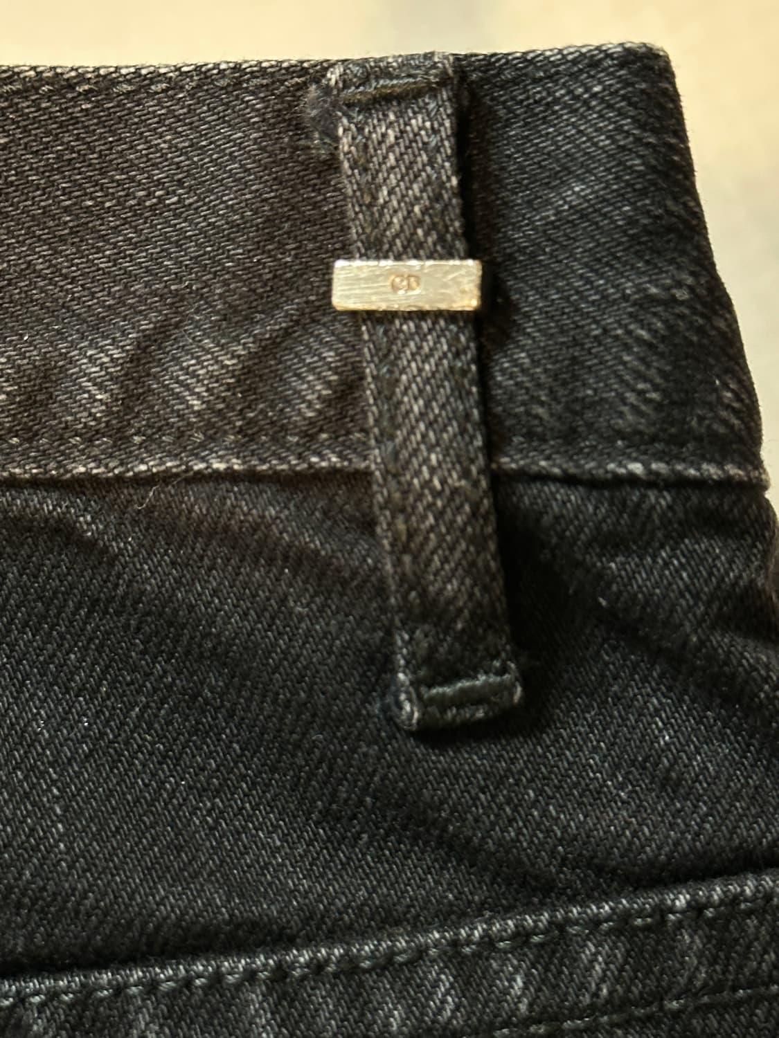 (에디슬리먼) 06ss 디올옴므 블랙 에디진 데님  아카이브 피스 상품이미지5