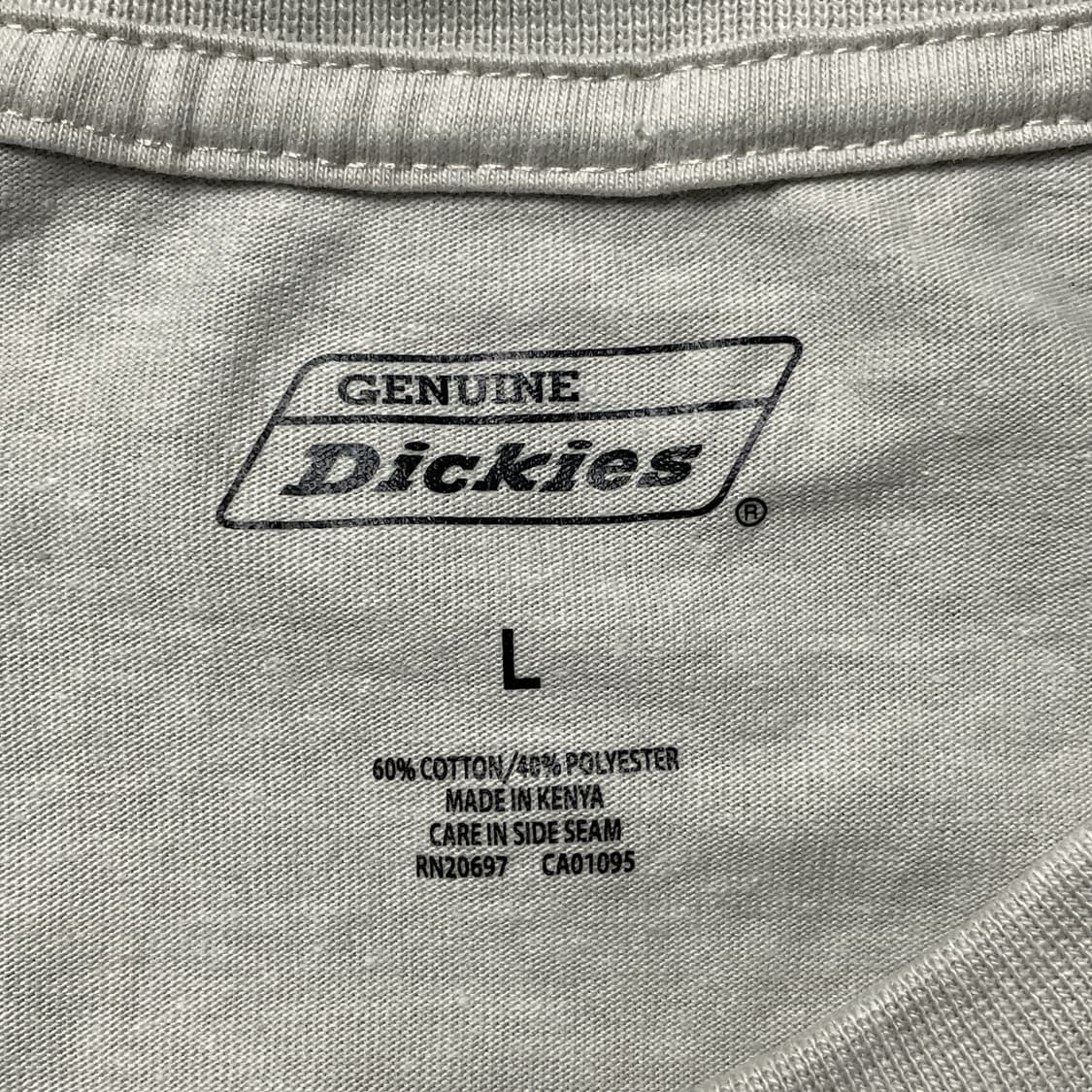 DICKIES 디키즈 베이지 프린팅 반팔 티셔츠 A01021 상품이미지9