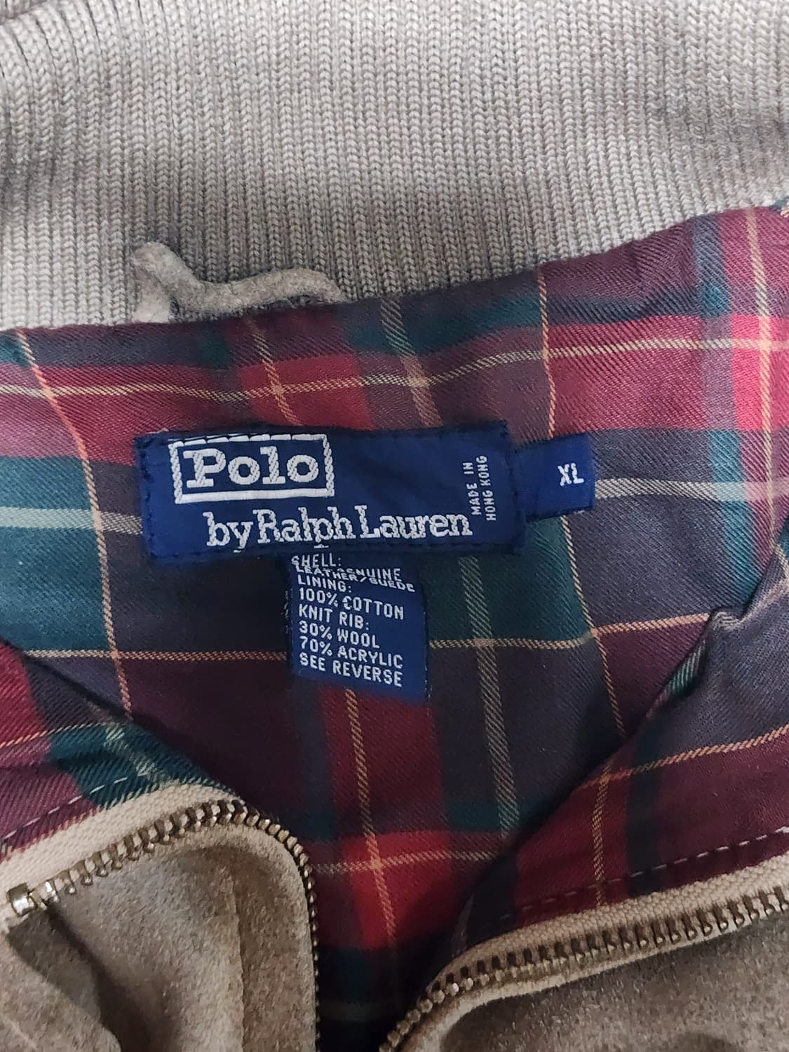 90s 폴로 바라쿠타 스웨이드 자켓 상품이미지5