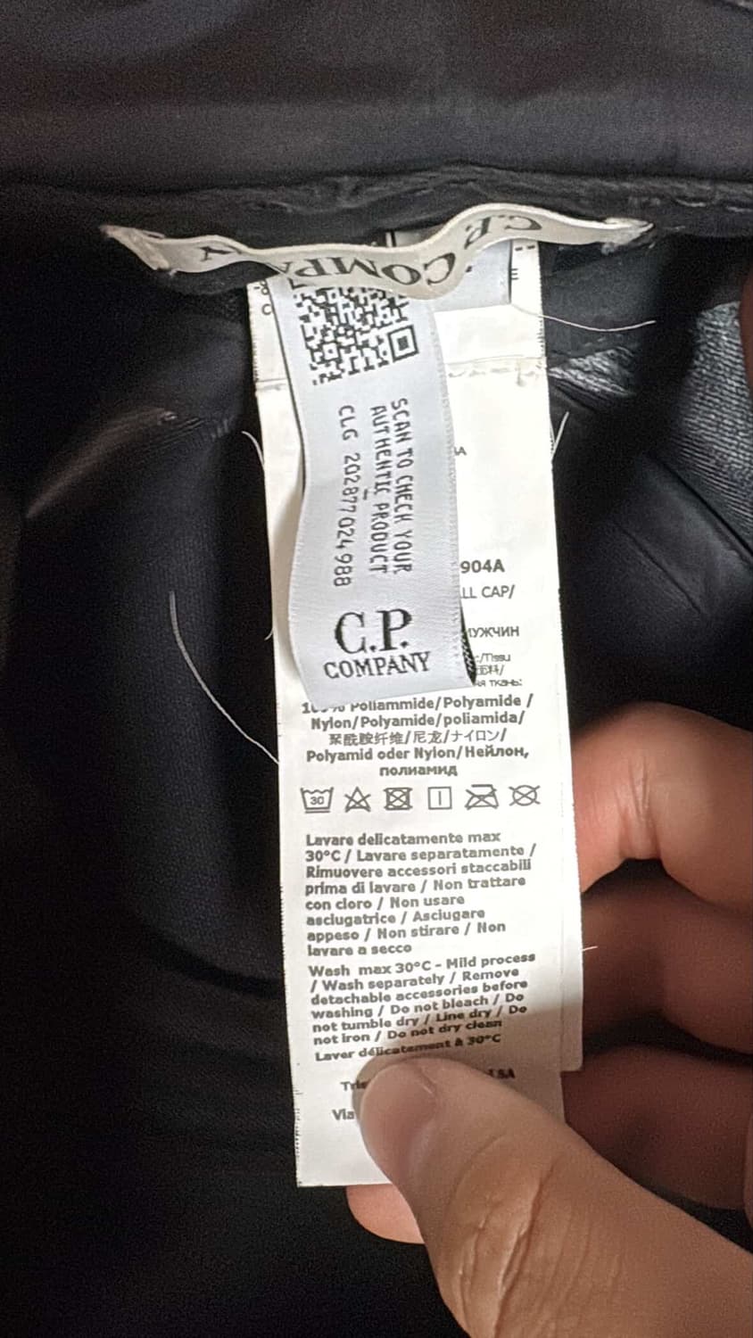 Cp컴퍼니 크롬R 고글 캡 24FW 상품이미지2