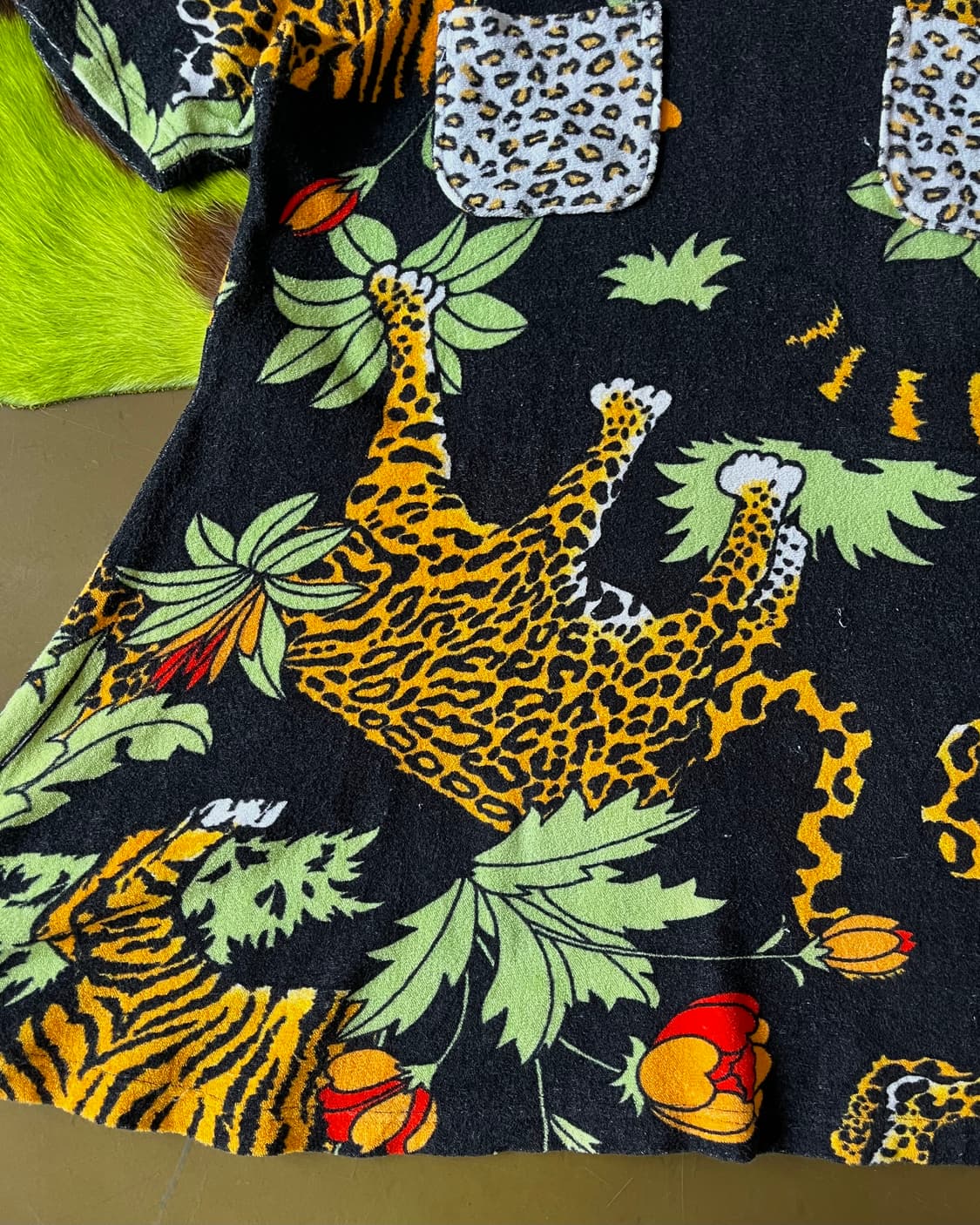 ~90s INVOICE Japanese Leopard 1/2 Top 상품이미지7