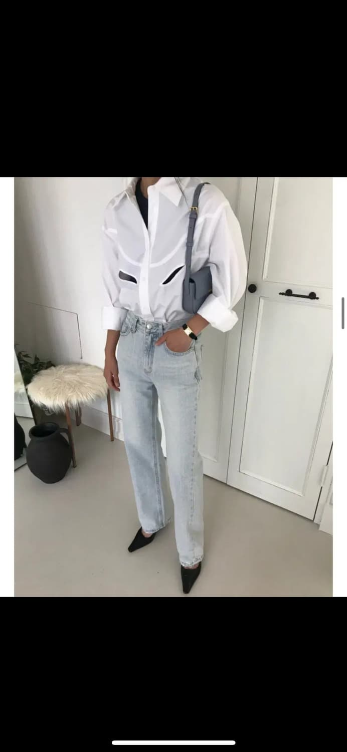 위아 시드니 연청 데님 상품이미지2