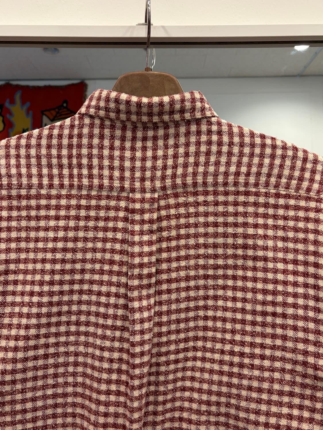 Kearney-House 빈티지 트위드 체크 셔츠 상품이미지6