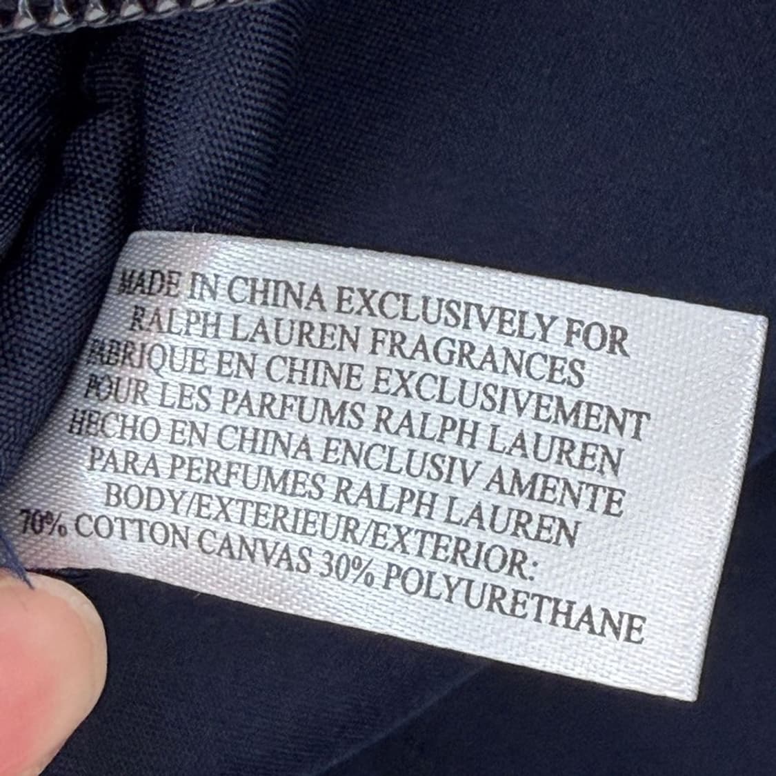 폴로 랄프로렌 투웨이  더플백 네이비 상품이미지7