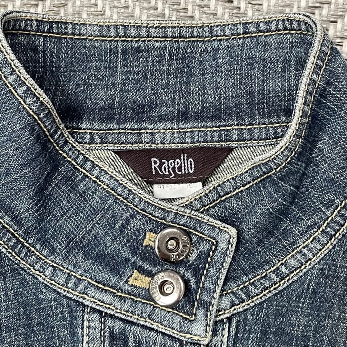 라젤로 하이넥 데님 자켓 v0081 상품이미지6