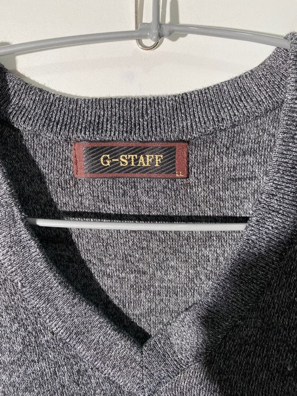 g-staff 브이넥 니트 상품이미지3